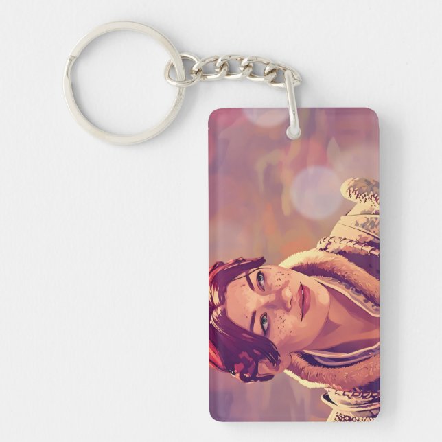 Lace Keychain (Front)