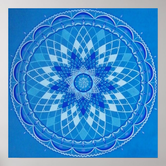 Lace Mandala Poster (Front)