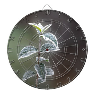 lace on leaves dartboard