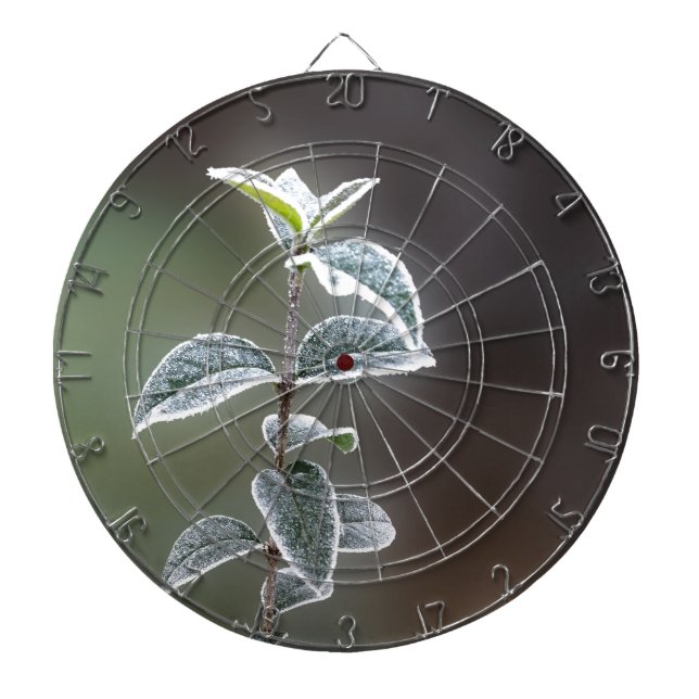 lace on leaves dartboard (Front)