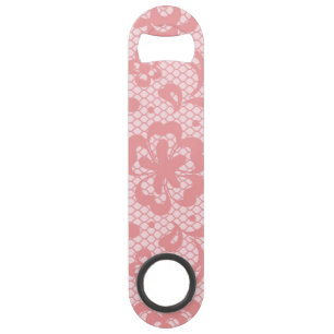 Lace pattern, flower vintage 3 bar key