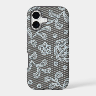 Lace pattern, flower vintage 6