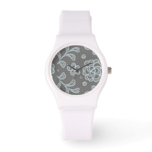 Lace pattern, flower vintage 6 watch