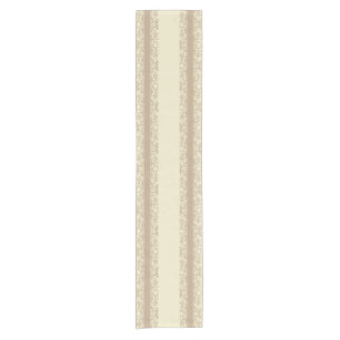 Lace pattern, flower vintage 7 short table runner