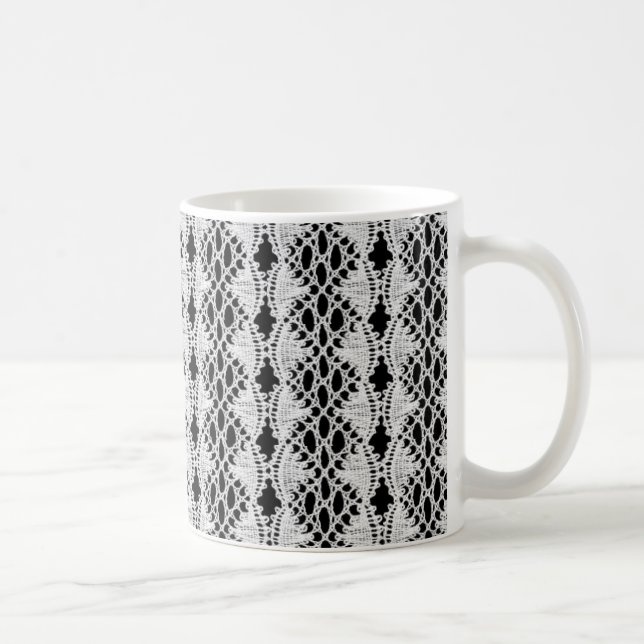 Lace Print Mug (Right)