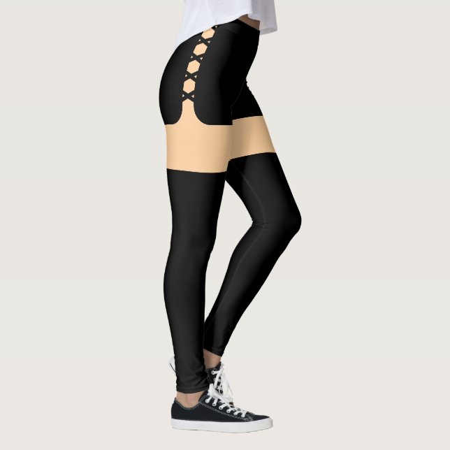 Lace Shorts Illusion Leggings (Right)