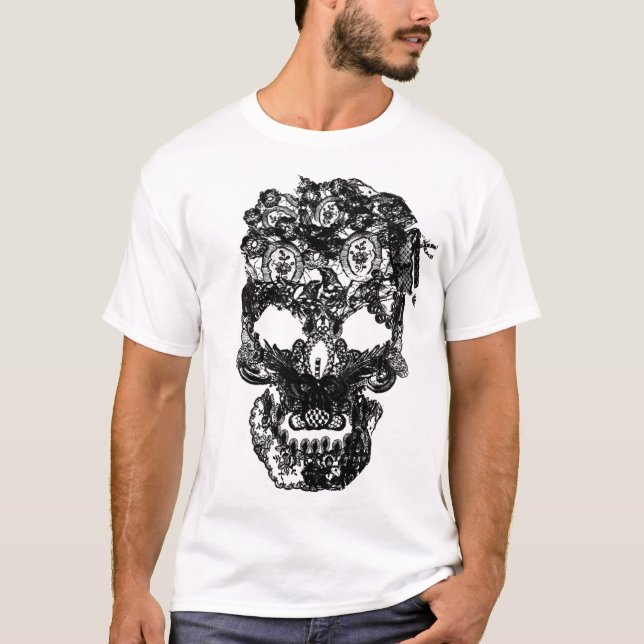 Lace Skull Shirt (Front)