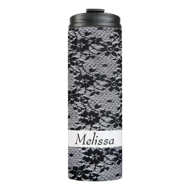Lace Thermal Tumbler (Front)