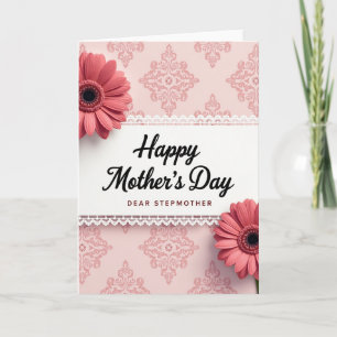 Lace Trim Sweet Mothers Day Card