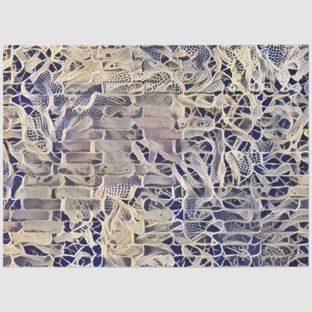 Lace Wall Art Collection Tissue Paper (Front)