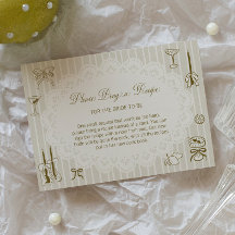 Laced in Love Bridal Shower Recipe Request