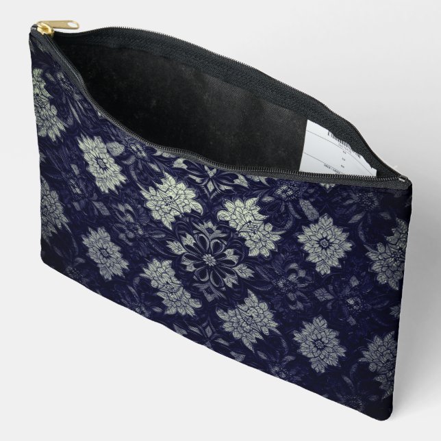 Laced Pattern Accessory Pouch (Open)
