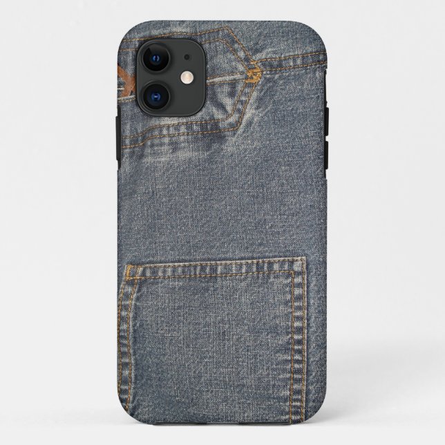 Laced Up Denim iPhone 5 Case-Mate Barely There Case (Back)