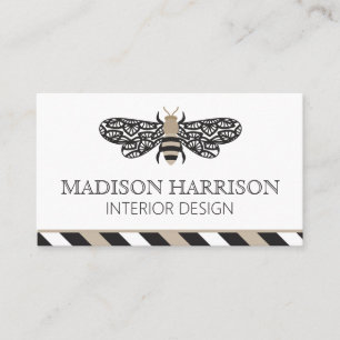 Lacewing Bee Personalized Business Cards
