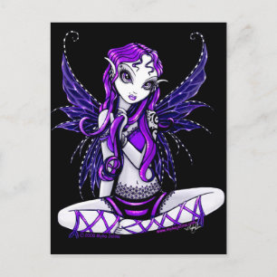 Lacey Cute Fairy Postcard