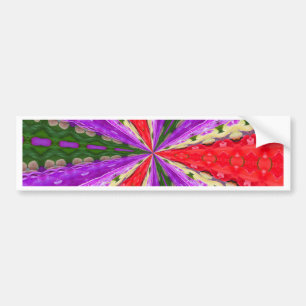 Lacey Kaleidoscope Bumper Sticker