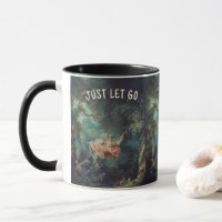 Lâchez prise ! Mug Fragonard - Nom personnalisé