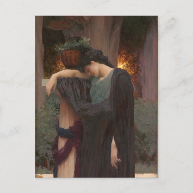 Lachrymae - Frederic Lord Leighton Postcard (Front)