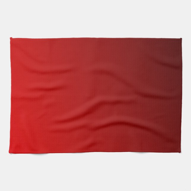 Lacquer Red Home Decor Accents Kitchen Towel (Horizontal)