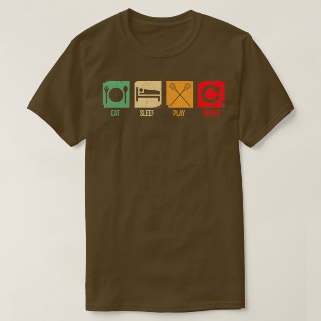 lacrosse 15 T-Shirt (Design Front)