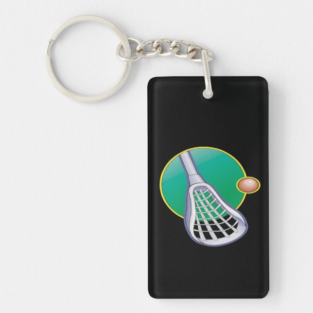 Lacrosse 3 keychain (Front)