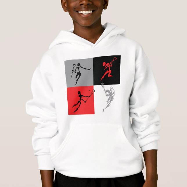 Lacrosse abstraite (Devant)