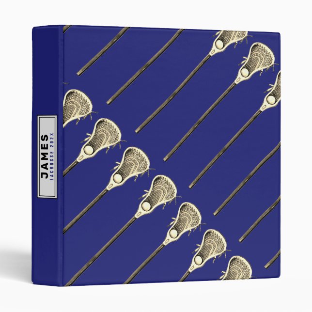 Lacrosse Album 3 ring binder (Front/Spine)