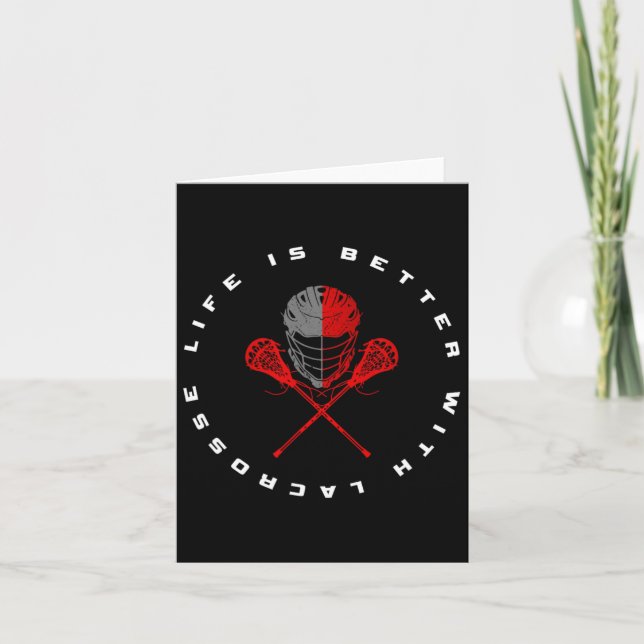 Lacrosse Apparel - Lacrosse 16  Card (Front)
