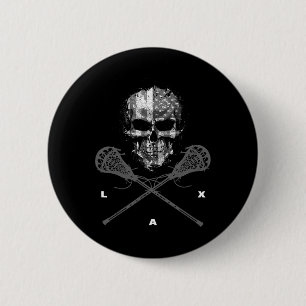 Lacrosse Apparel - Lacrosse 23 2 Inch Round Button