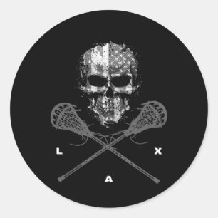 Lacrosse Apparel - Lacrosse 23  Classic Round Sticker