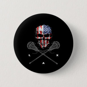 Lacrosse Apparel - Lacrosse 24 2 Inch Round Button