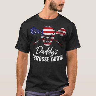 Lacrosse Boys DaddyS Lacrosse Buddy T-Shirt