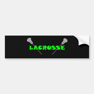 Lacrosse Bumper Sticker