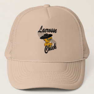 Lacrosse Chick #4 Trucker Hat