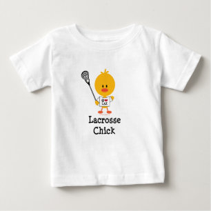 Lacrosse Chick Baby T-shirt