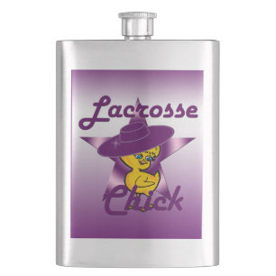 Lacrosse Chick Hip Flask