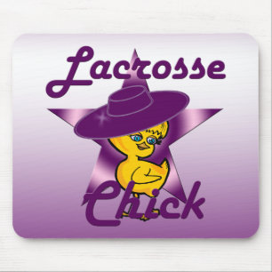 Lacrosse Chick  Mouse Pad