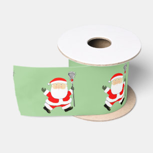 Lacrosse Christmas Holiday Gift Satin Ribbon