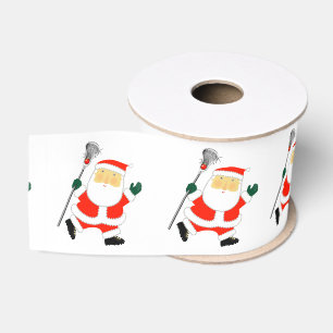 Lacrosse Christmas Satin Ribbon Grosgrain Ribbon