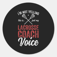 Lacrosse coach coaching Lacrosse Player Stick quot