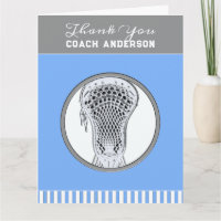 Lacrosse Coach Thank You