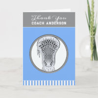 Lacrosse Coach Thank You