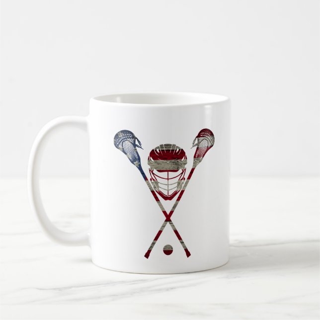 LACROSSE COFFEE MUG (Left)