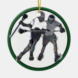 Lacrosse Collectable Ceramic Ornament