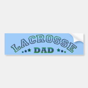 Lacrosse Dad Bumper Sticker