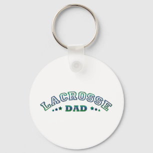 Lacrosse Dad Keychain