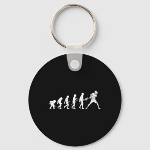 Lacrosse Evolution - Lacrosse Player Evolution Keychain
