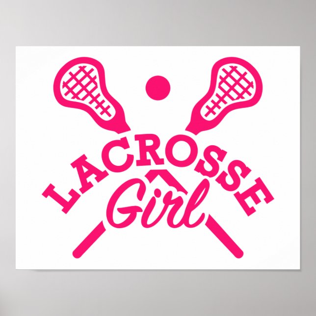 Lacrosse girl poster (Front)