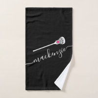 Lacrosse Girly Personalized Name Sport 