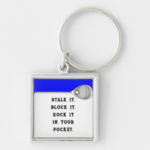 Lacrosse Goalie Keychain